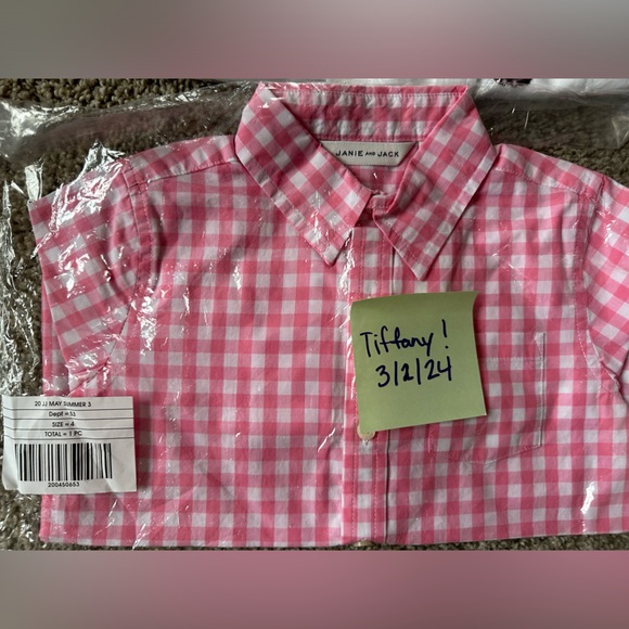 ❌SOLD❌ NWT Lot of Janie & Jack boys shirts and short - Picture 3 of 6